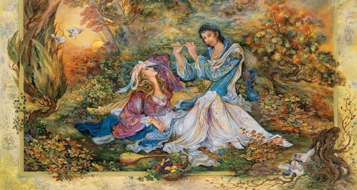 مثنوی؛ یکی بودن عاشق و معشوق